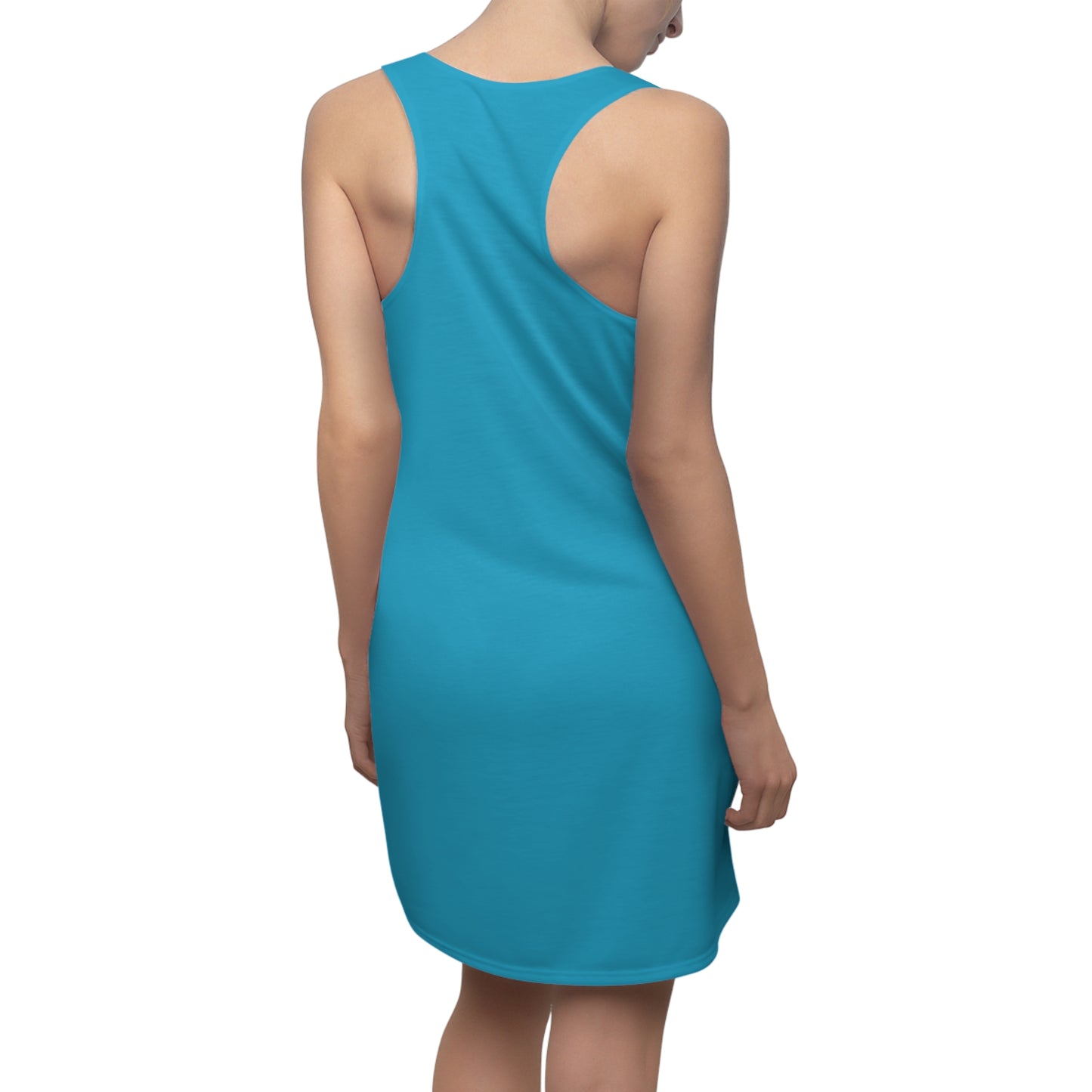 Nith OE Women's Racerback Dress Turquoise BIRD