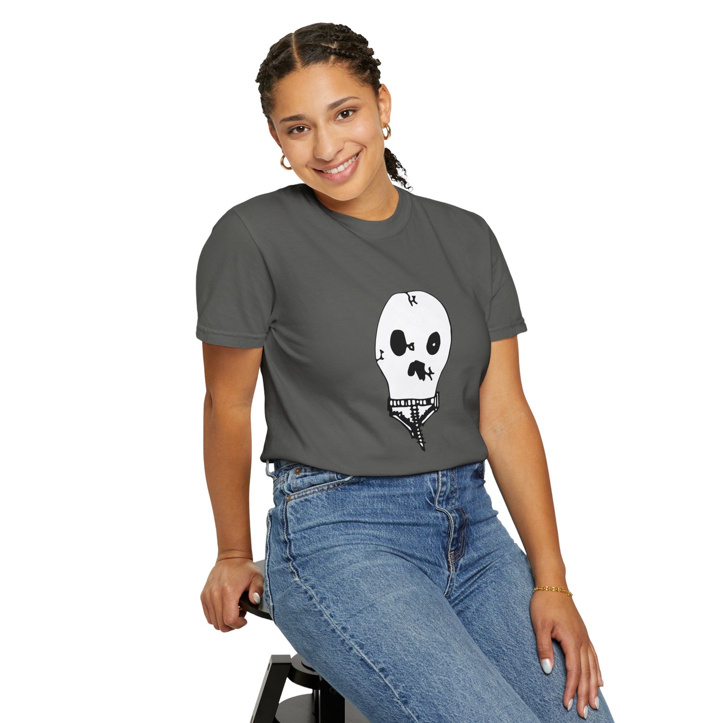 Nith OE Unisex Garment-Dyed T-shirt WITHERED SKELLY