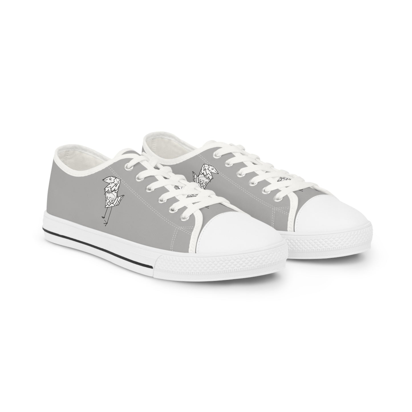 Nith OE Men's Low Top Sneakers Grey BIRD