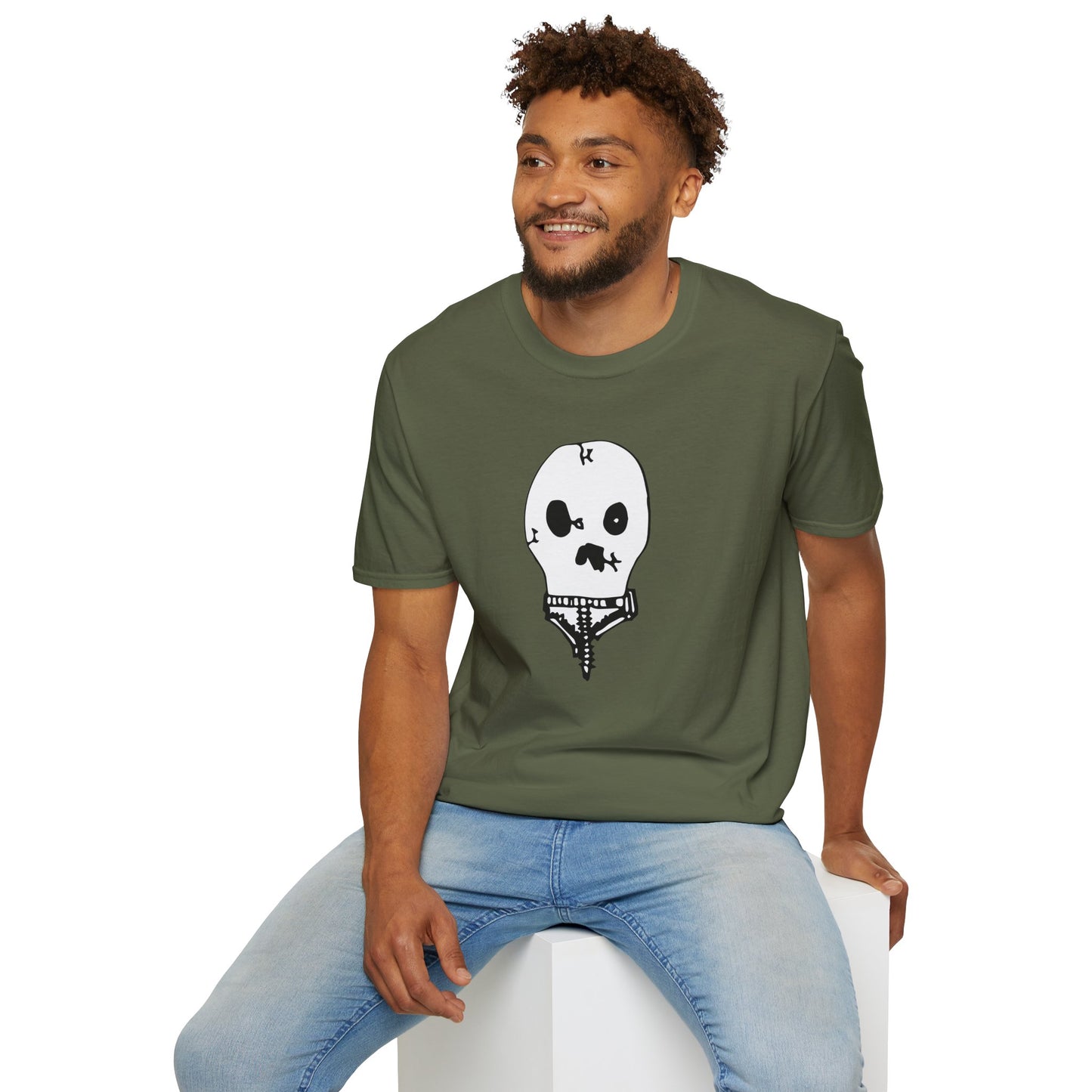 Nith OE Unisex Softstyle T-Shirt - WITHERED SKELLY