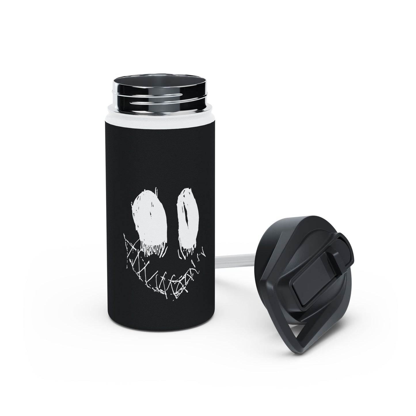 Nith OE Stainless Steel Water Bottle, Standard Lid SMILE