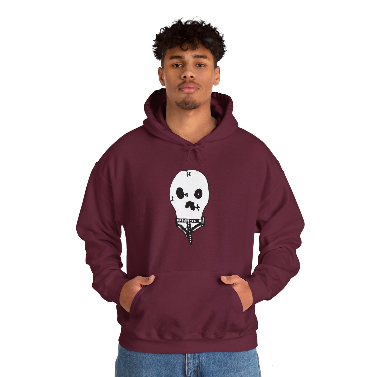 Nith OE Unisex Heavy Blend™ Hooded Sweatshirt WITHERED SKELLY
