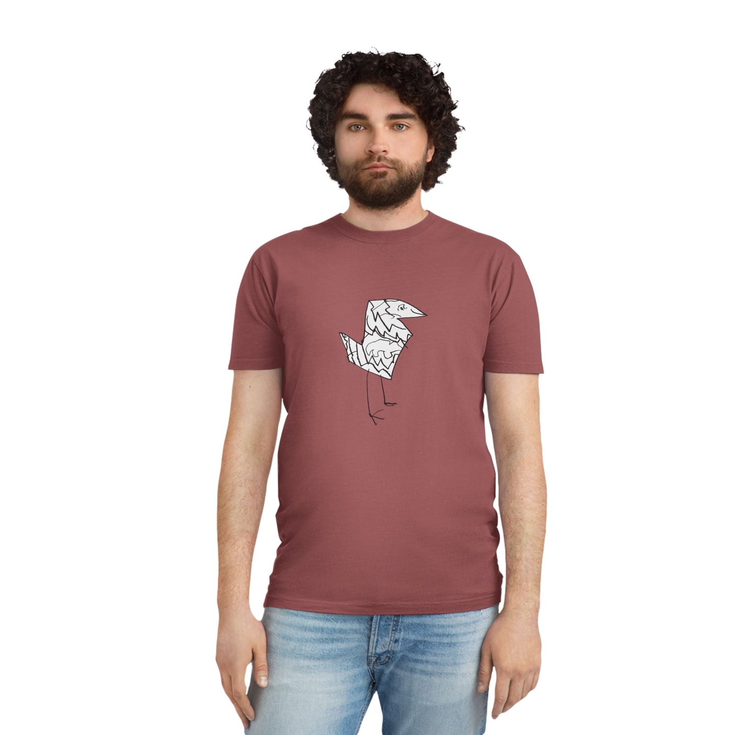 Nith OE Unisex Faded Shirt BIRD