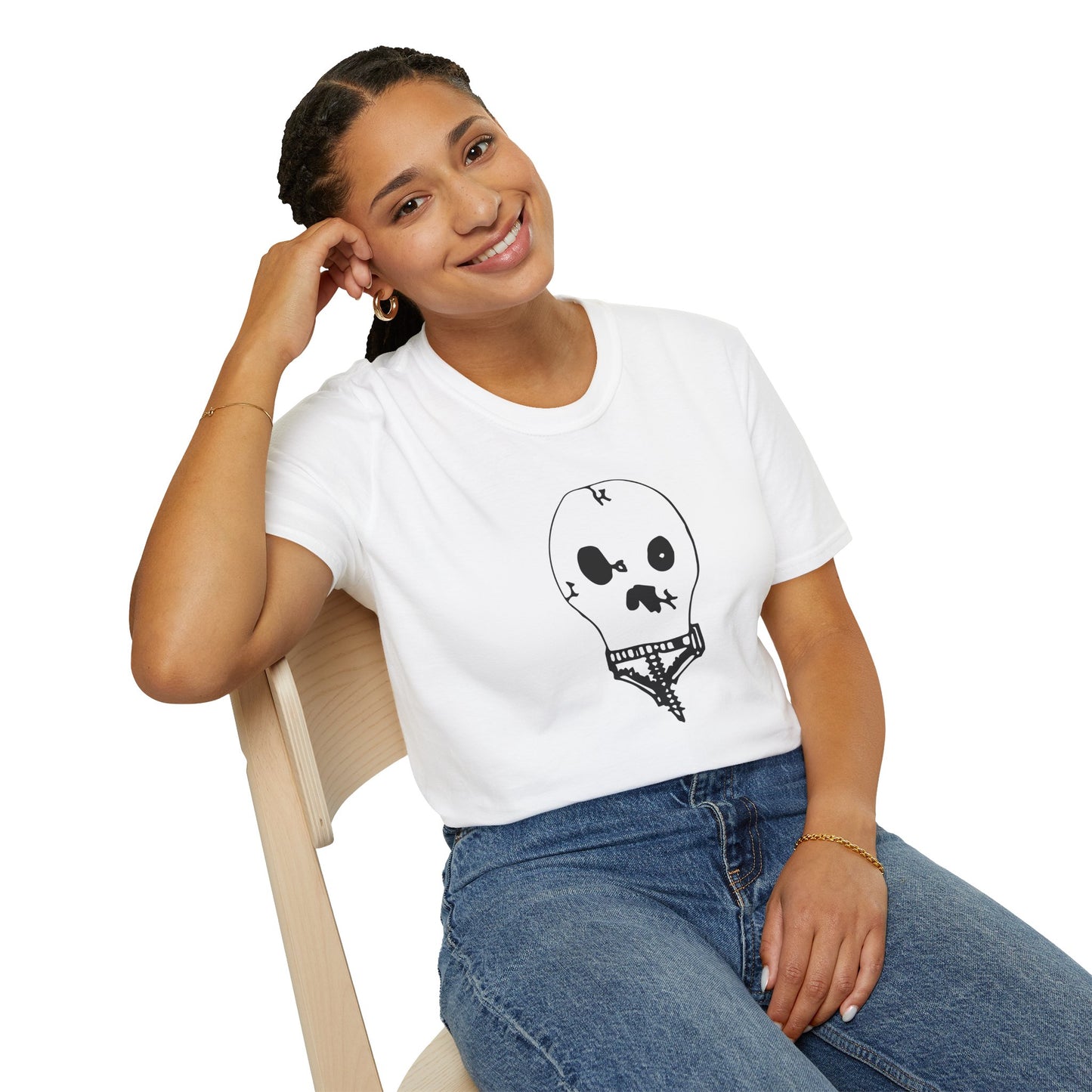 Nith OE Unisex Softstyle T-Shirt - WITHERED SKELLY