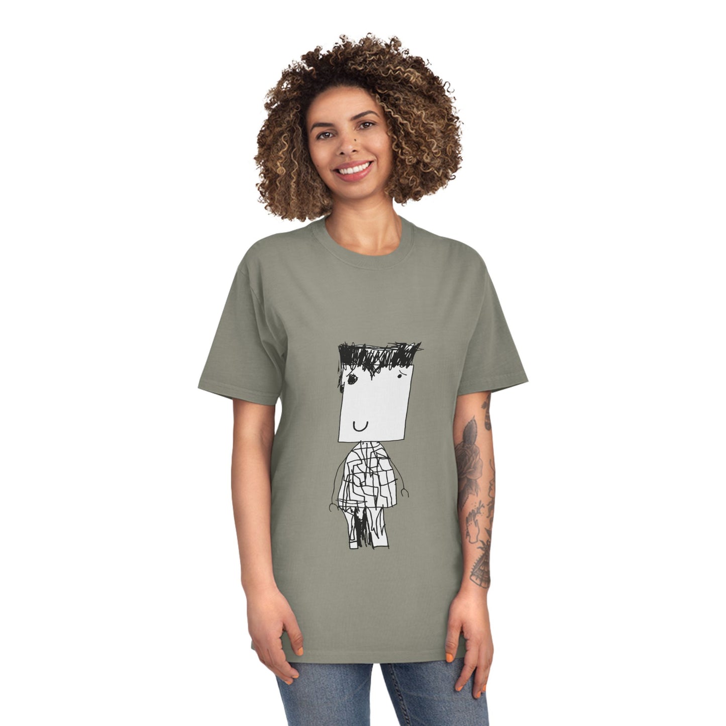 Nith OE Unisex Faded Shirt BLOCKHEAD