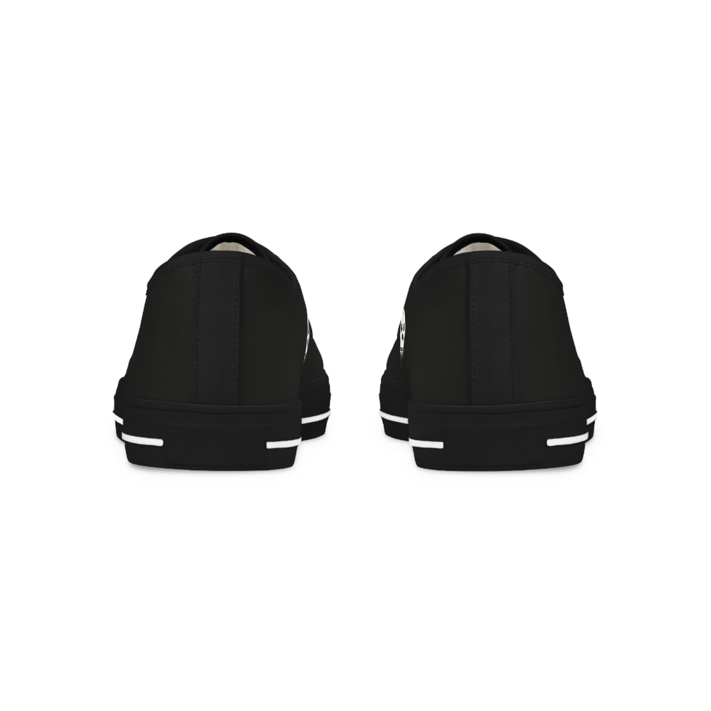 Nith OE Men's Low Top Sneakers Black WITHERED SKELLY