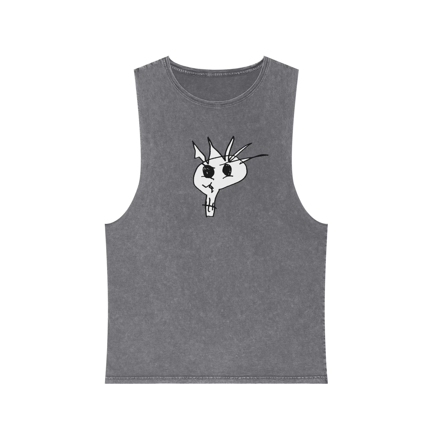 Nith OE Unisex Stonewash Tank Top SPIKE