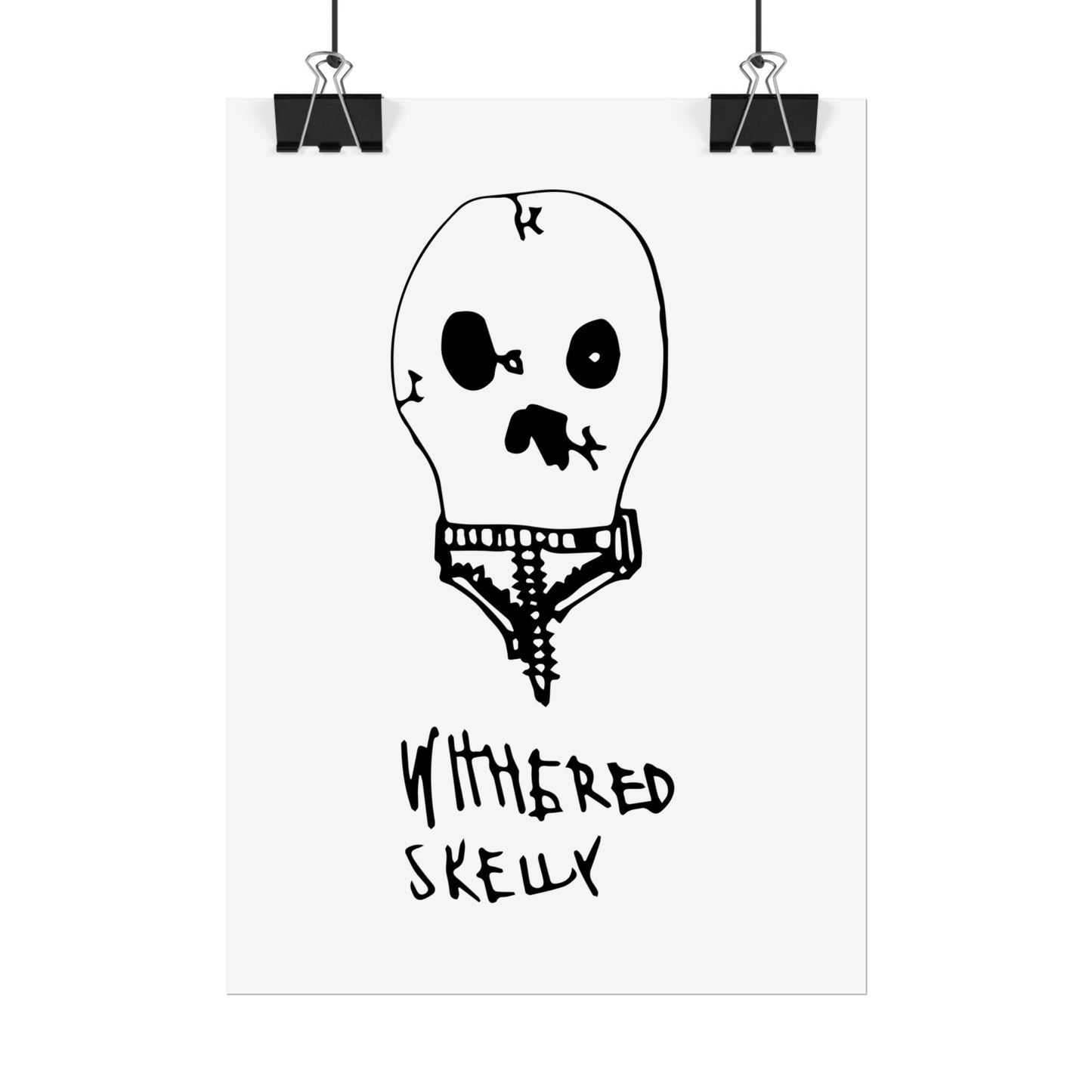Nith OE Rolled Posters WITHERED SKELLY