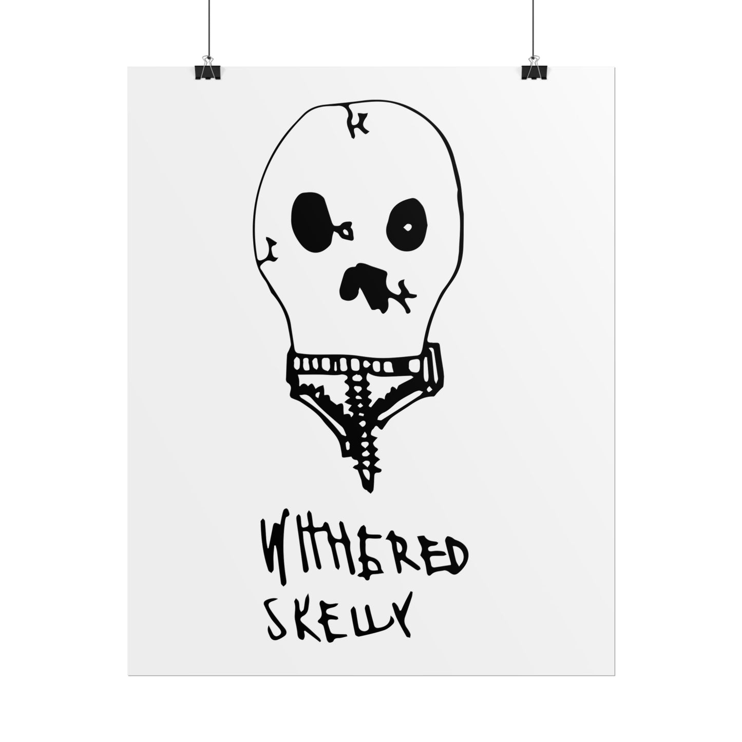 Nith OE Rolled Posters WITHERED SKELLY