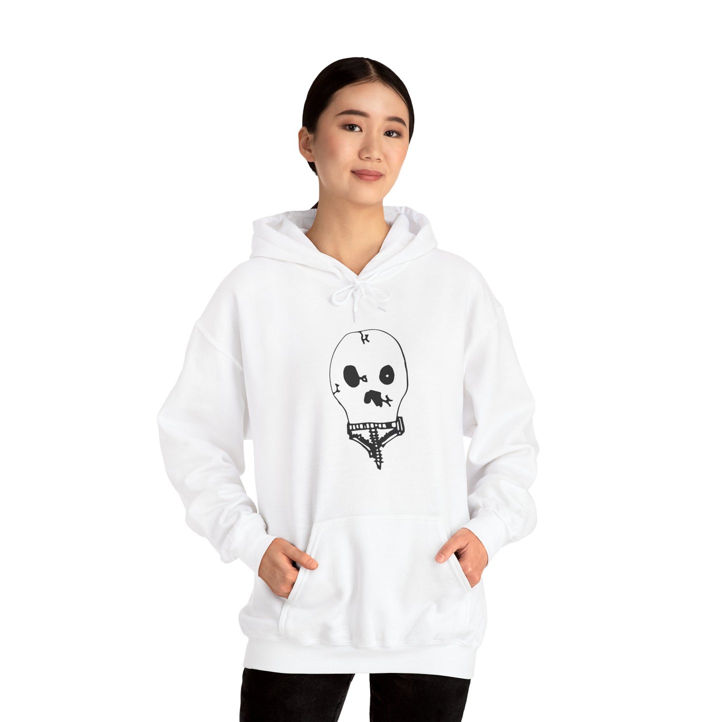 Nith OE Unisex Heavy Blend™ Hooded Sweatshirt WITHERED SKELLY