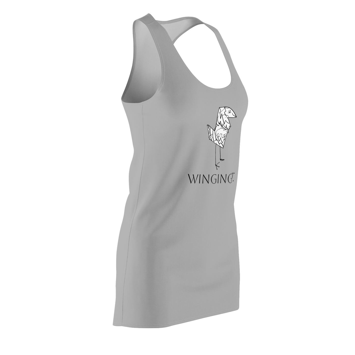 Nith OE Women's Racerback Dress Grey BIRD