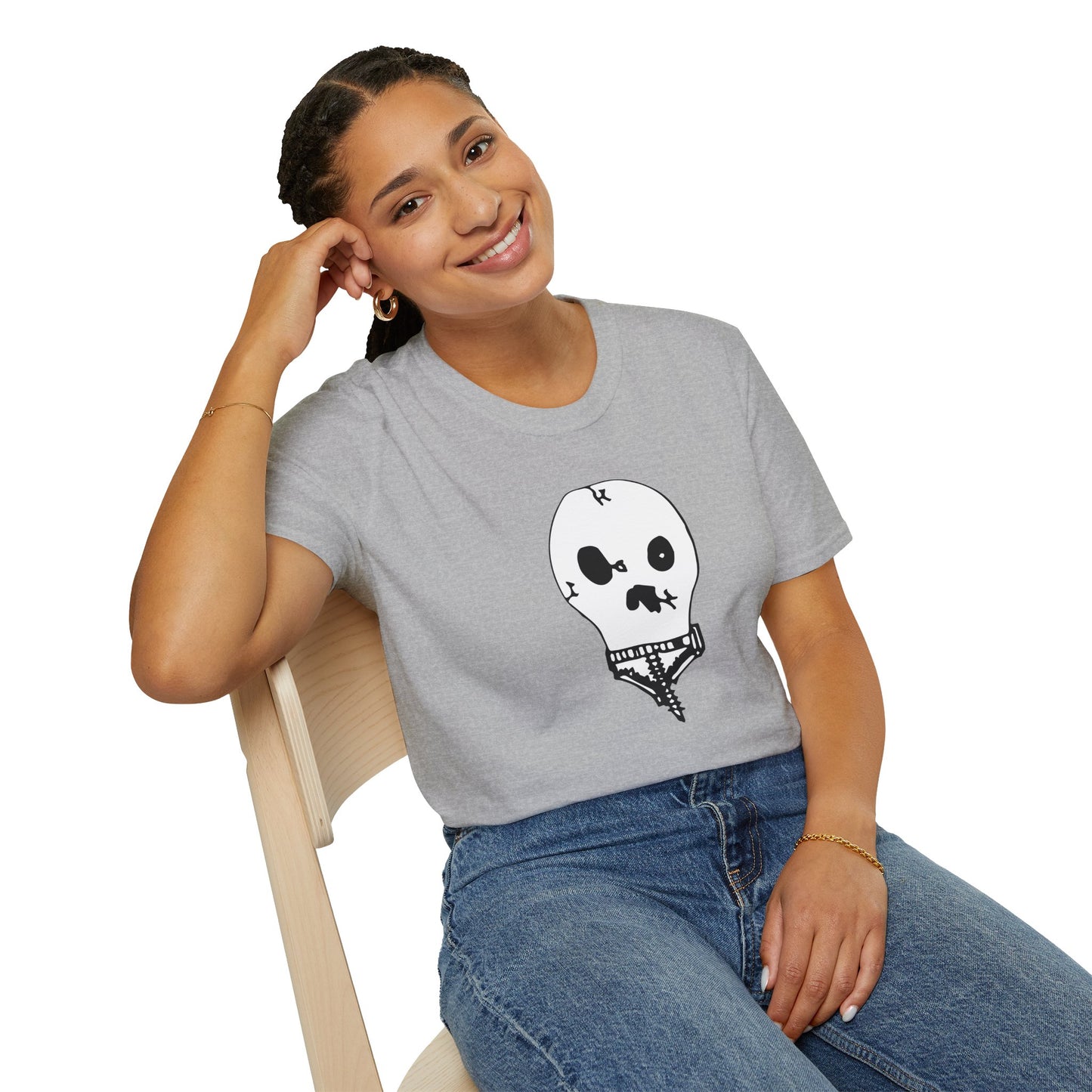 Nith OE Unisex Softstyle T-Shirt - WITHERED SKELLY