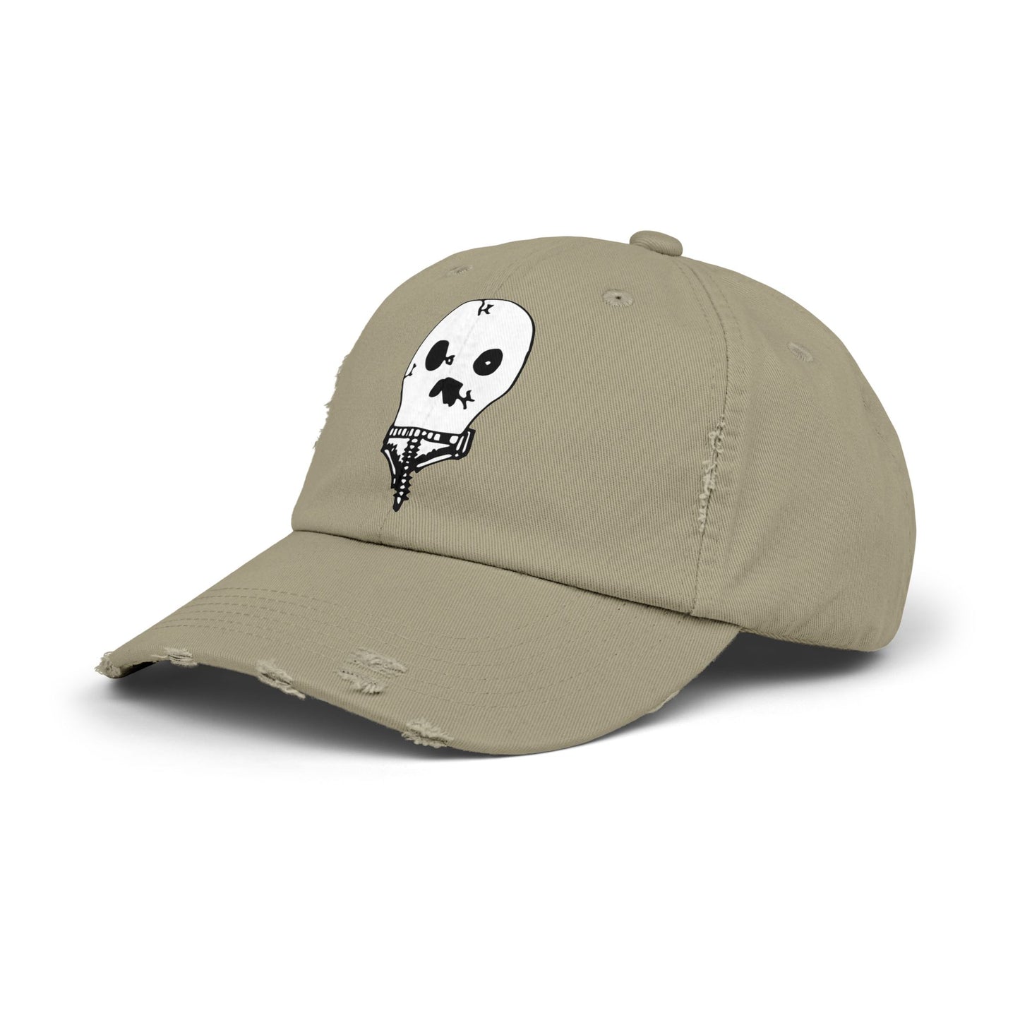 Nith OE Unisex Distressed Cap WITHERED SKELLY