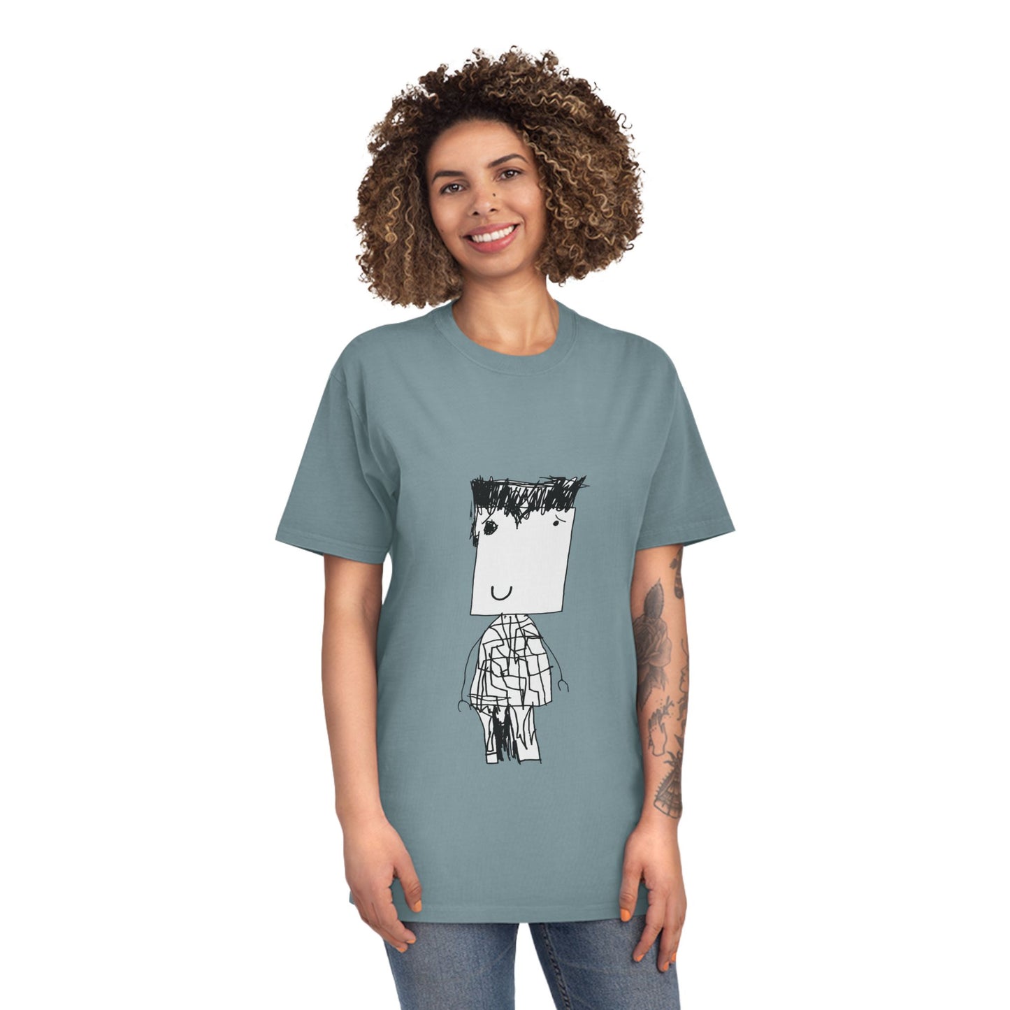 Nith OE Unisex Faded Shirt BLOCKHEAD
