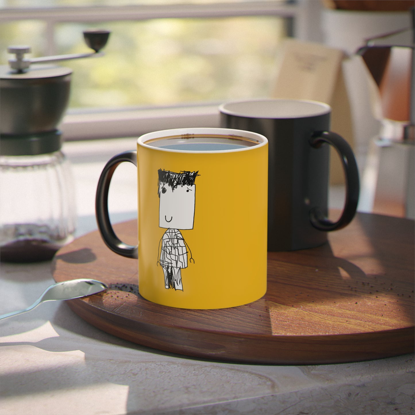 Nith OE Magic Mug Yellow BLOCKHEAD