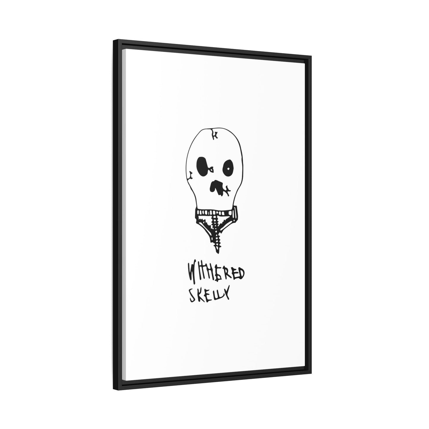 Nith OE Matte Canvas, Framed WITHERED SKELLY