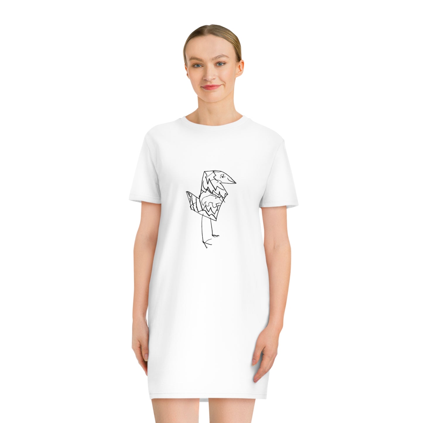 Nith OE Spinner T-Shirt Dress BIRD