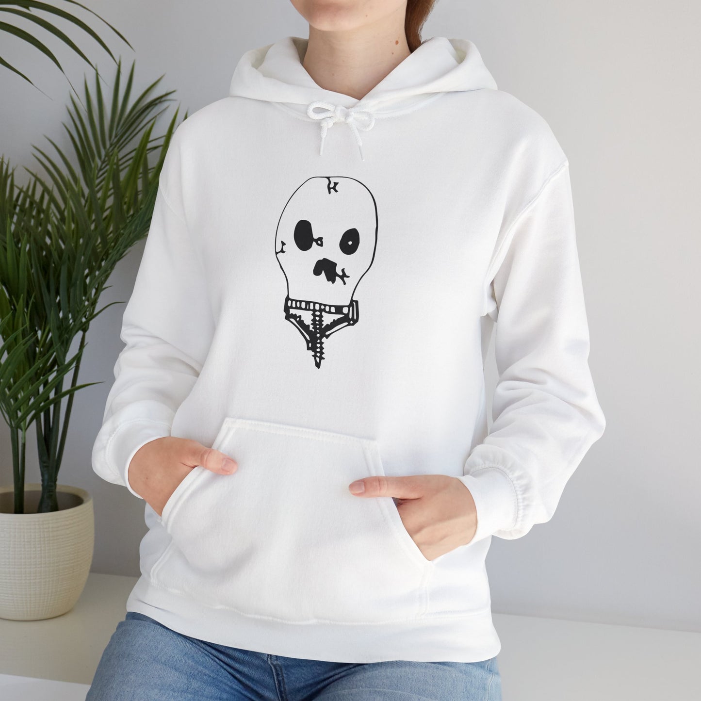 Nith OE Unisex Heavy Blend™ Hooded Sweatshirt WITHERED SKELLY