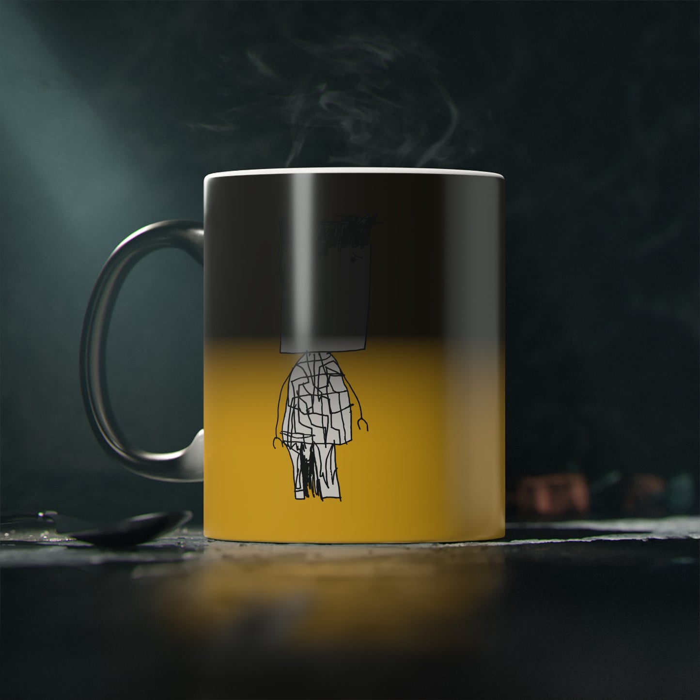 Nith OE Magic Mug Yellow BLOCKHEAD