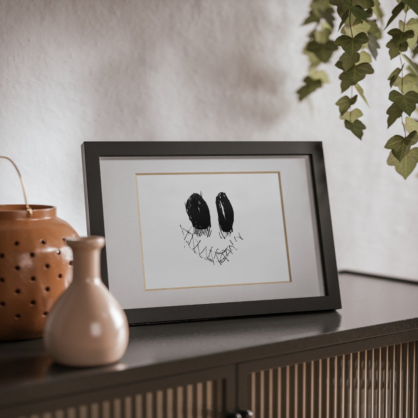 Nith OE Framed Poster SMILE