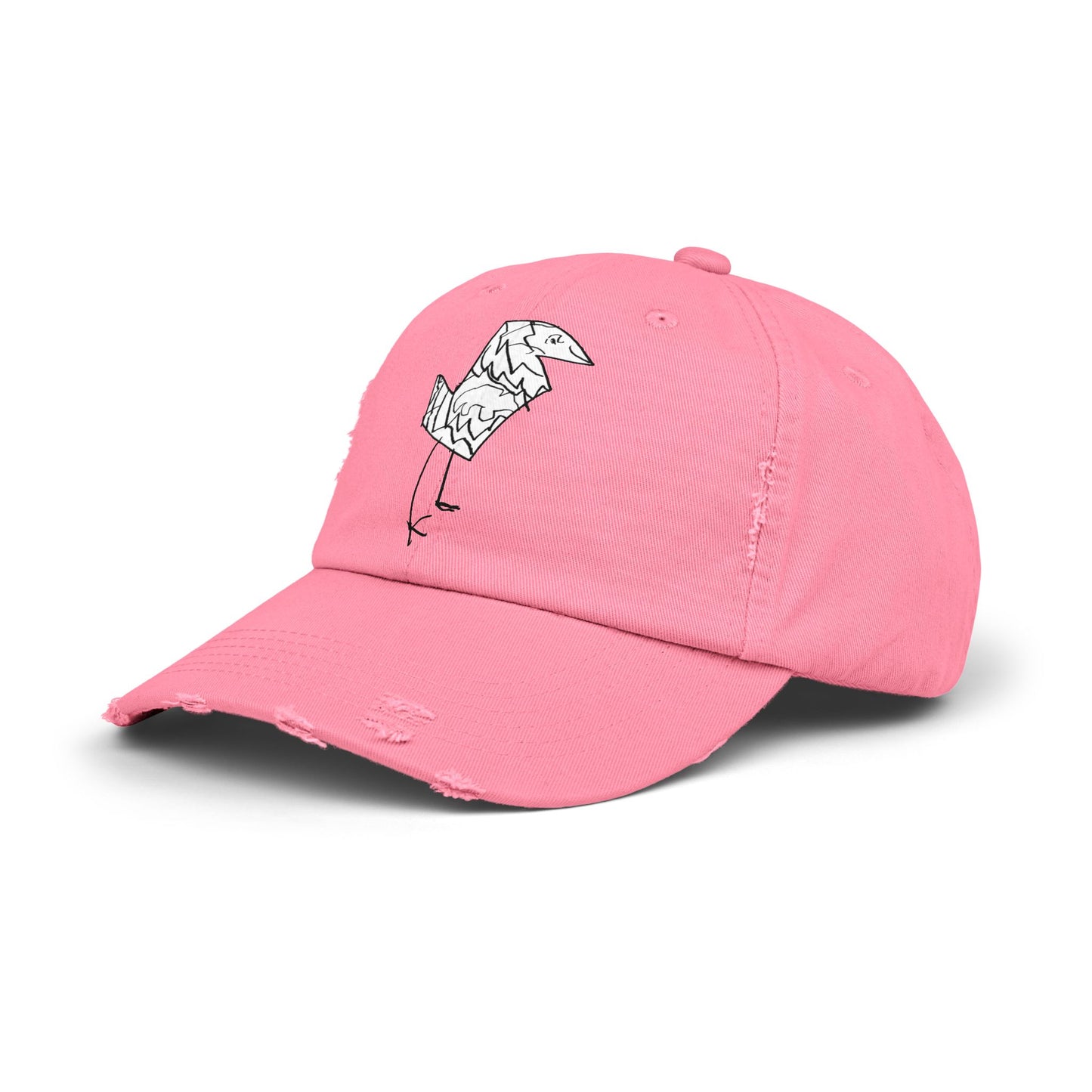 Nith OE Unisex Distressed Cap BIRD