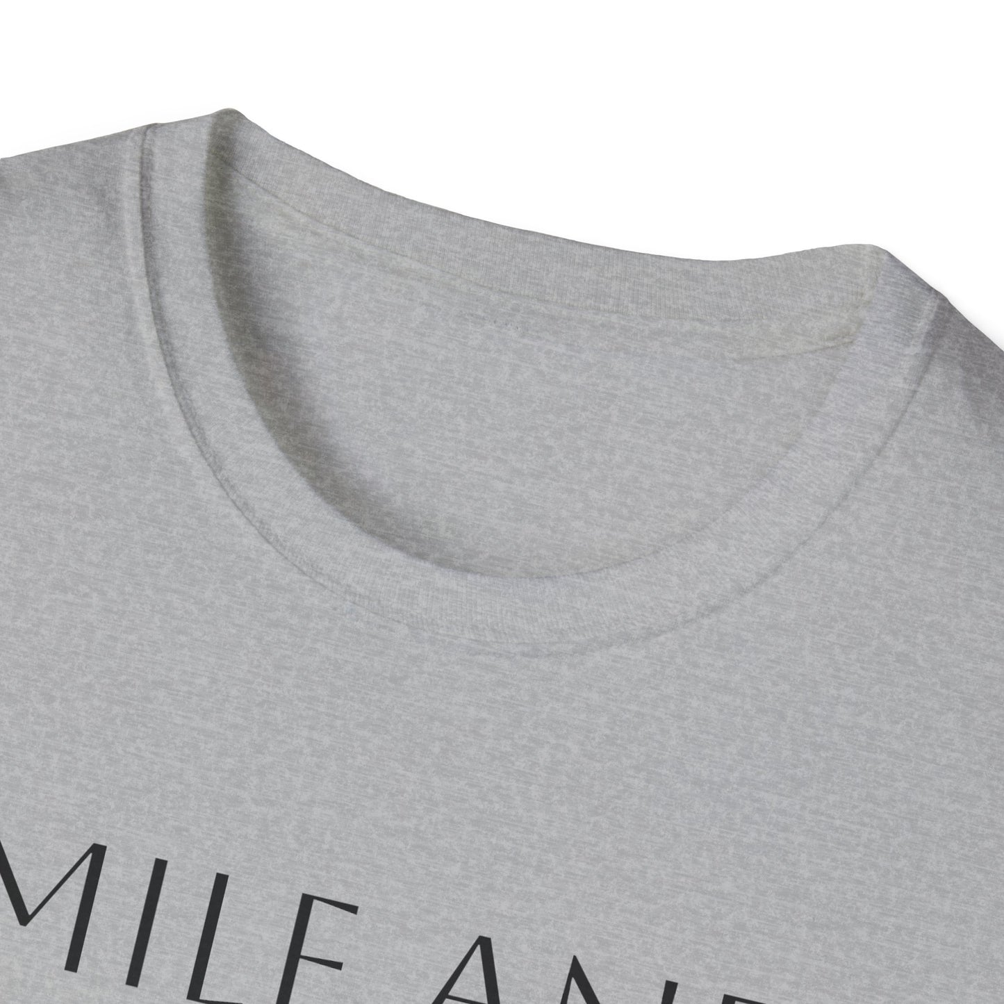 Nith OE Unisex Softstyle T-Shirt White - SMILE