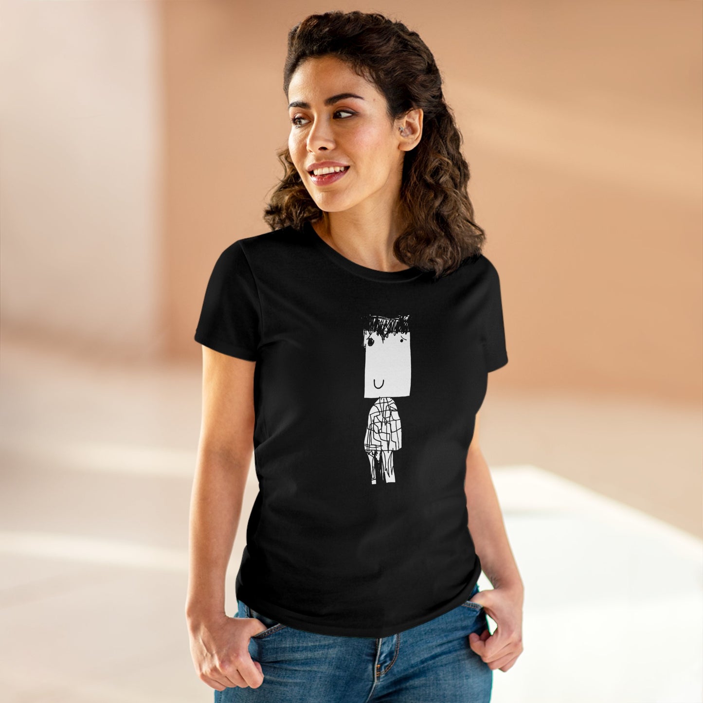Nith OE Women's Midweight Cotton Tee BLOCKHEAD