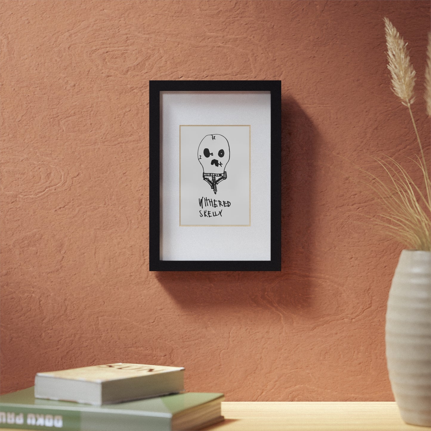 Nith OE Framed Poster WITHERED SKELLY