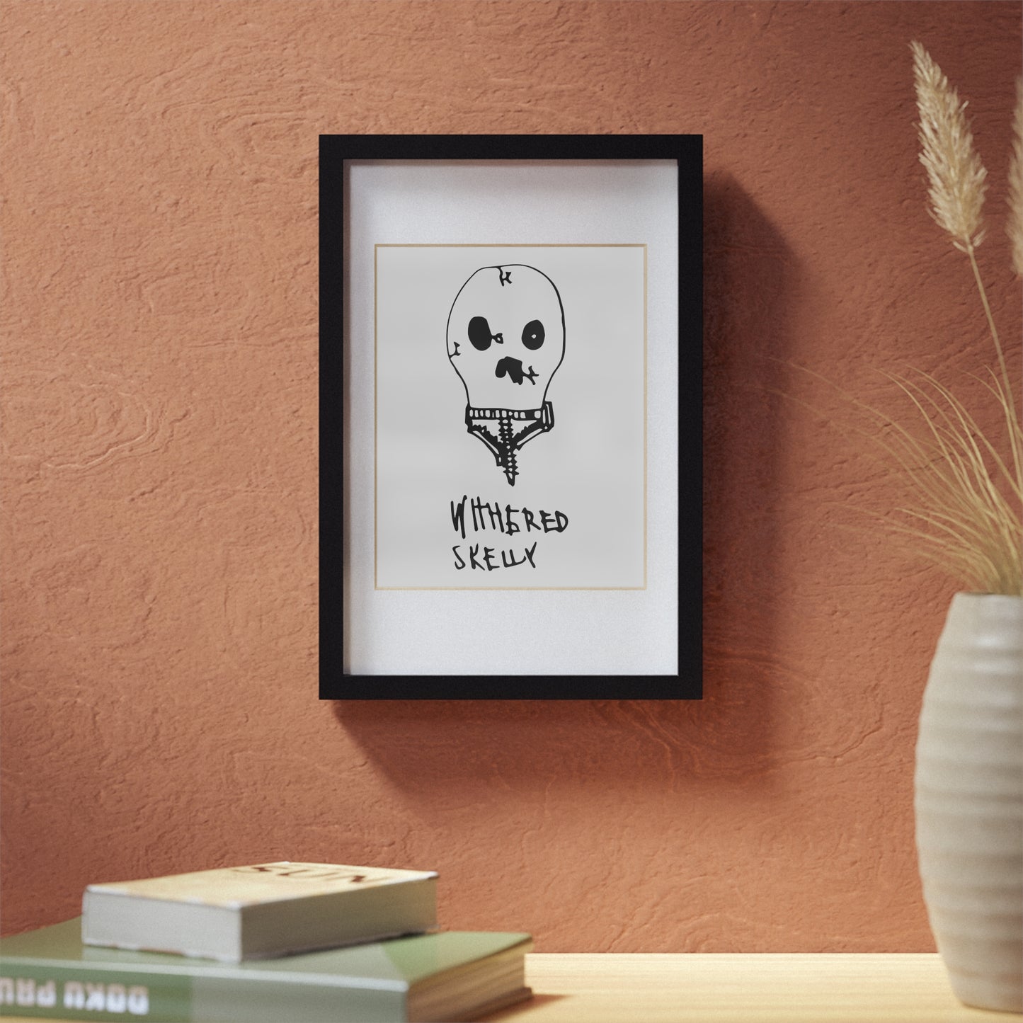 Nith OE Framed Poster WITHERED SKELLY