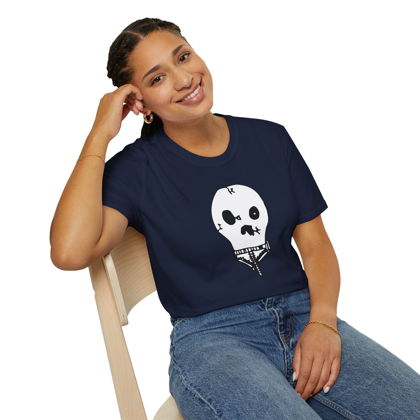 Nith OE Unisex Softstyle T-Shirt - WITHERED SKELLY