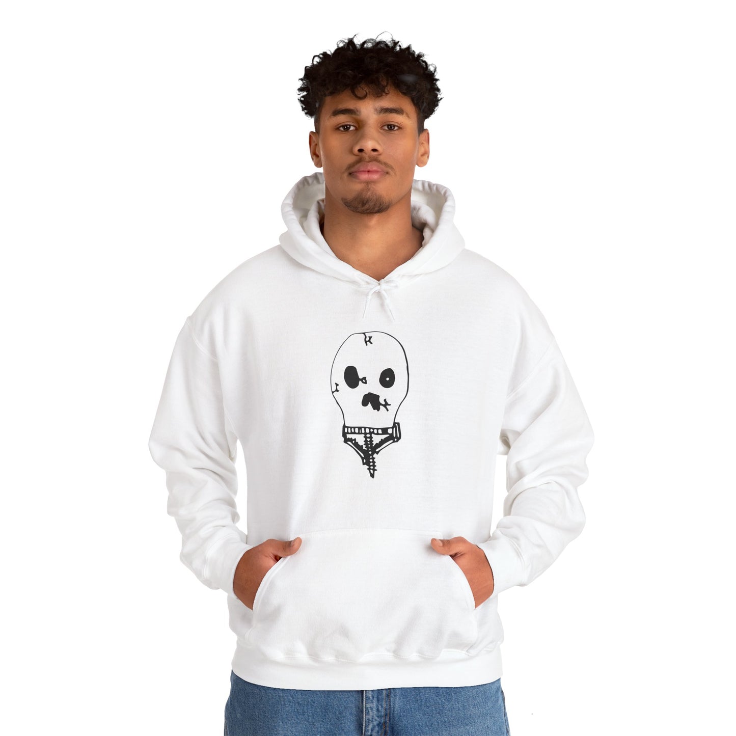 Nith OE Unisex Heavy Blend™ Hooded Sweatshirt WITHERED SKELLY
