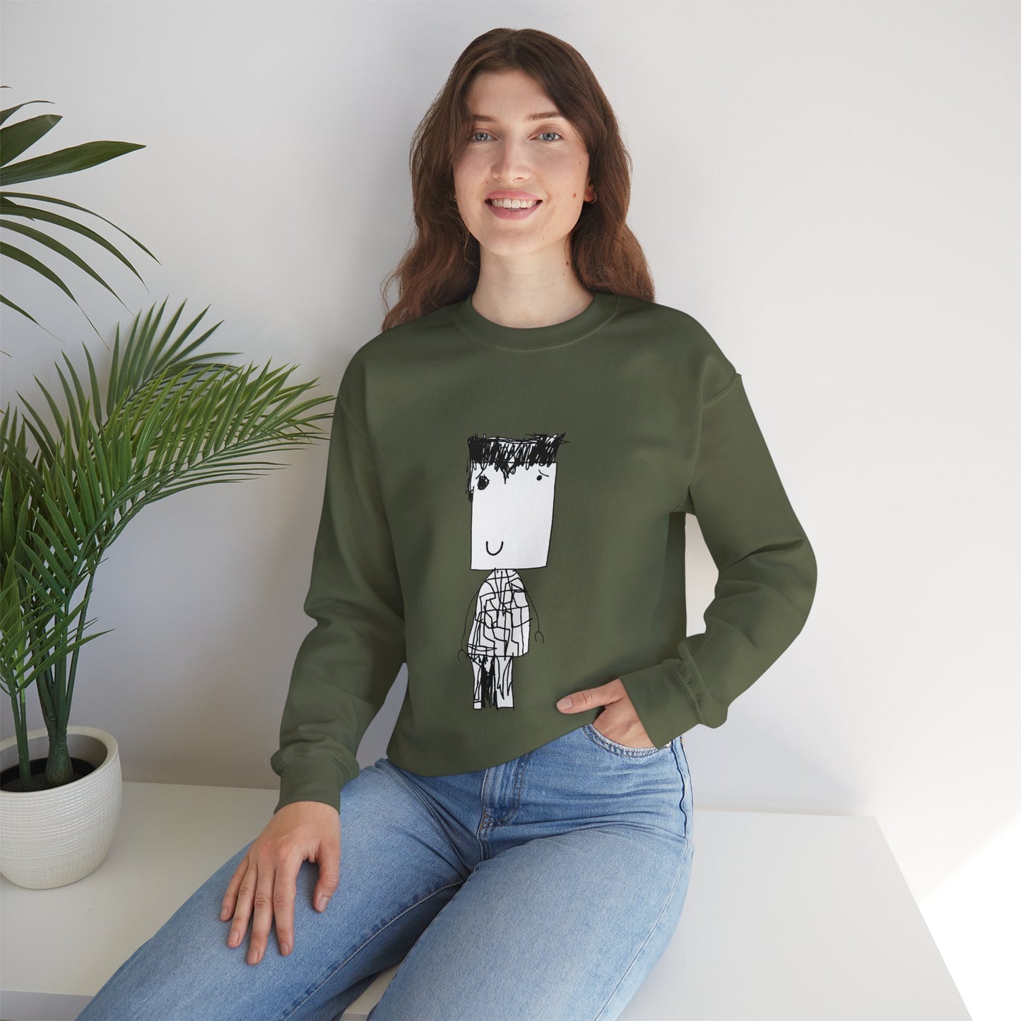Nith OE Unisex Heavy Blend™ Crewneck Sweatshirt BLOCKHEAD
