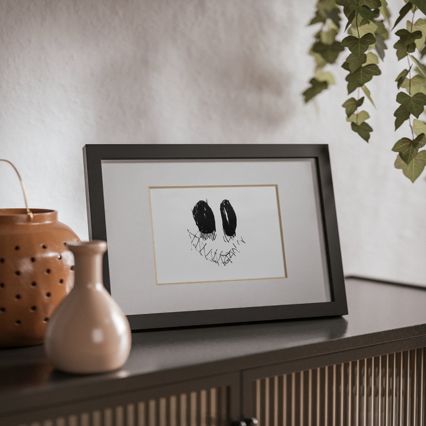 Nith OE Framed Poster SMILE