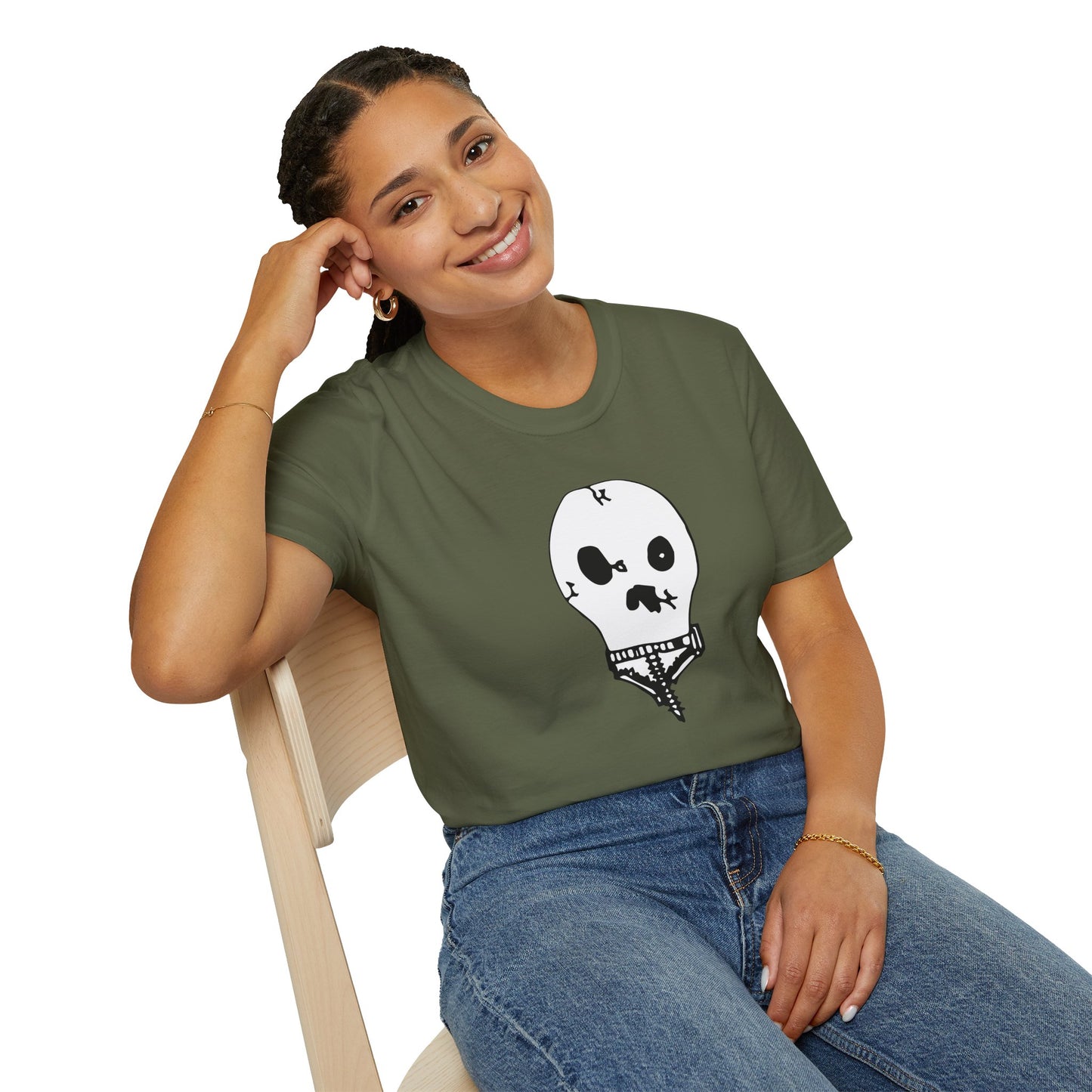 Nith OE Unisex Softstyle T-Shirt - WITHERED SKELLY