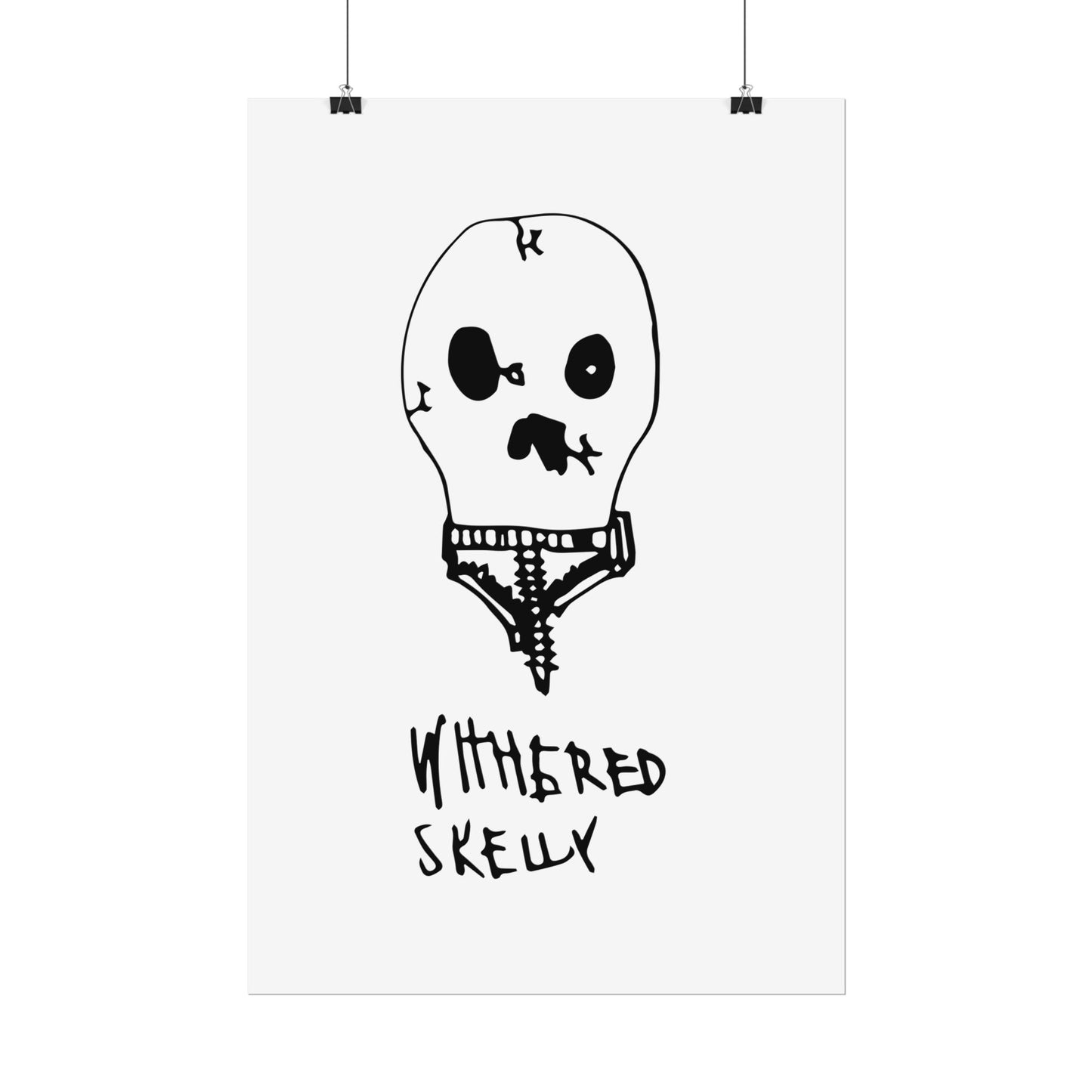 Nith OE Rolled Posters WITHERED SKELLY