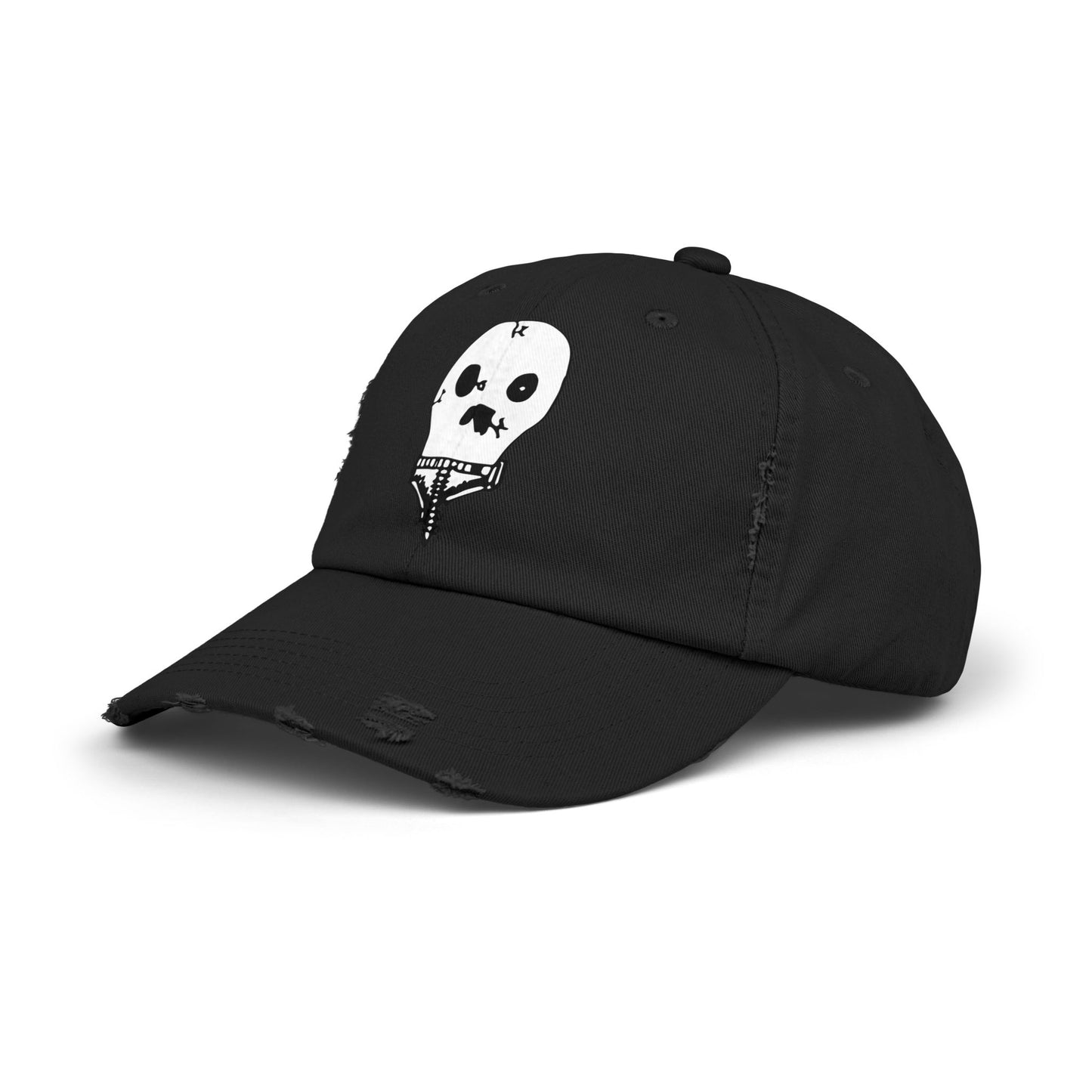 Nith OE Unisex Distressed Cap WITHERED SKELLY