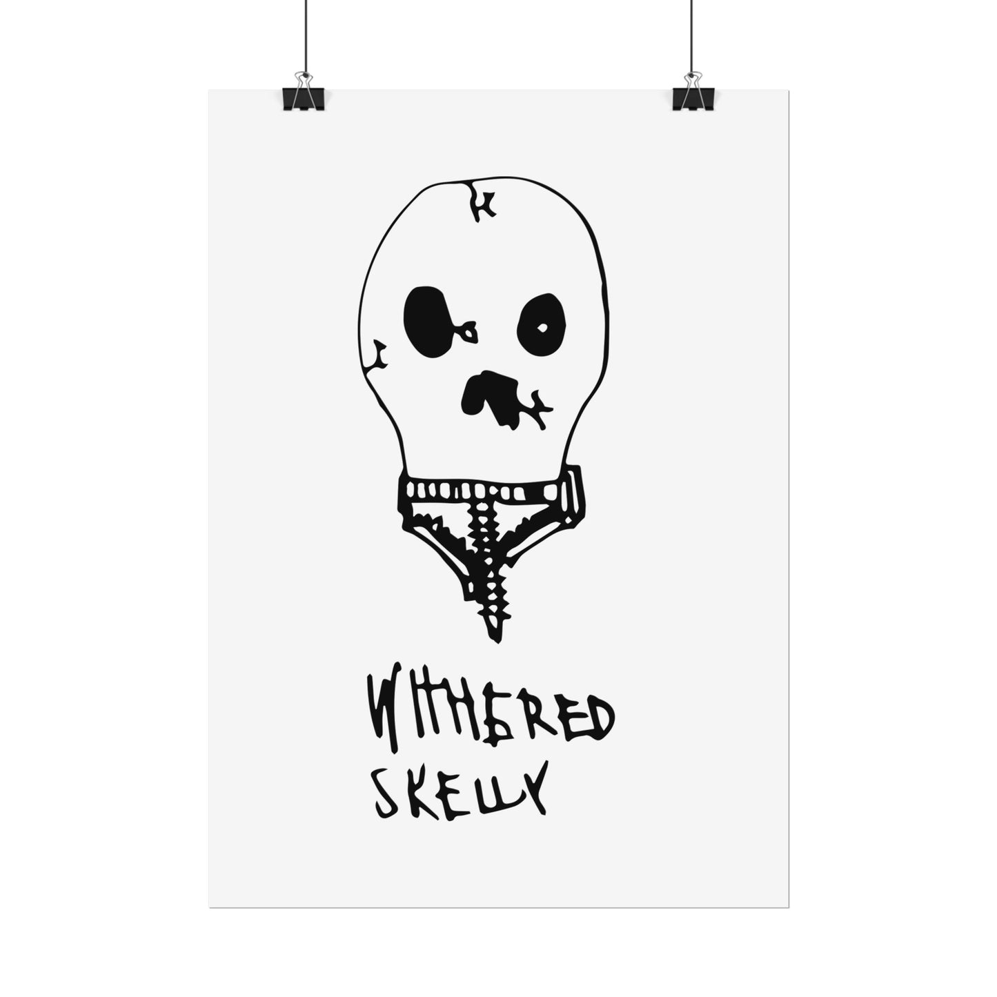 Nith OE Rolled Posters WITHERED SKELLY