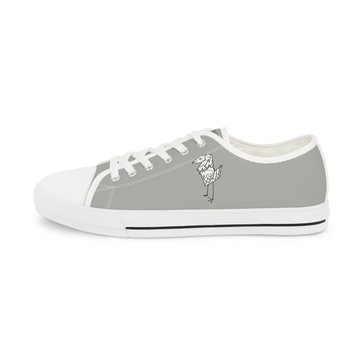 Nith OE Men's Low Top Sneakers Grey BIRD