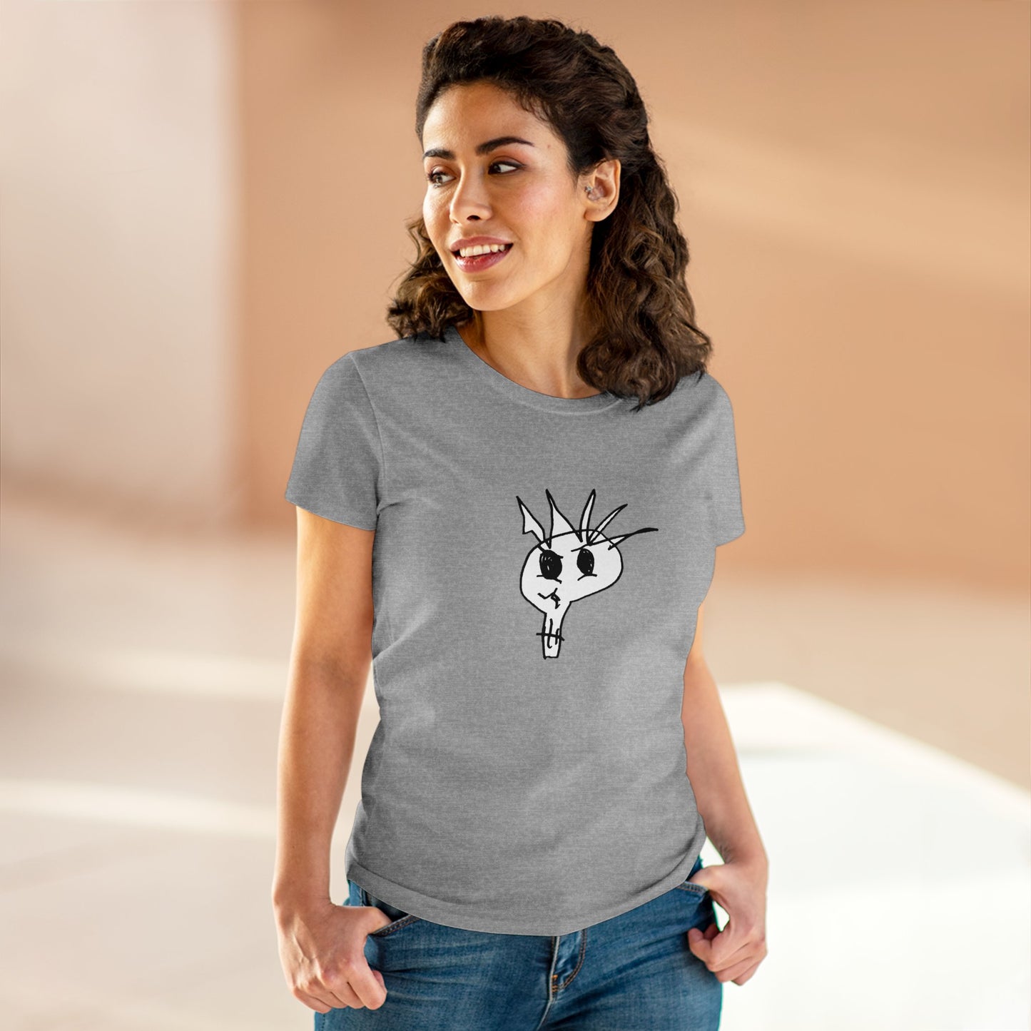 Nith OE Women's Midweight Cotton Tee SPIKE
