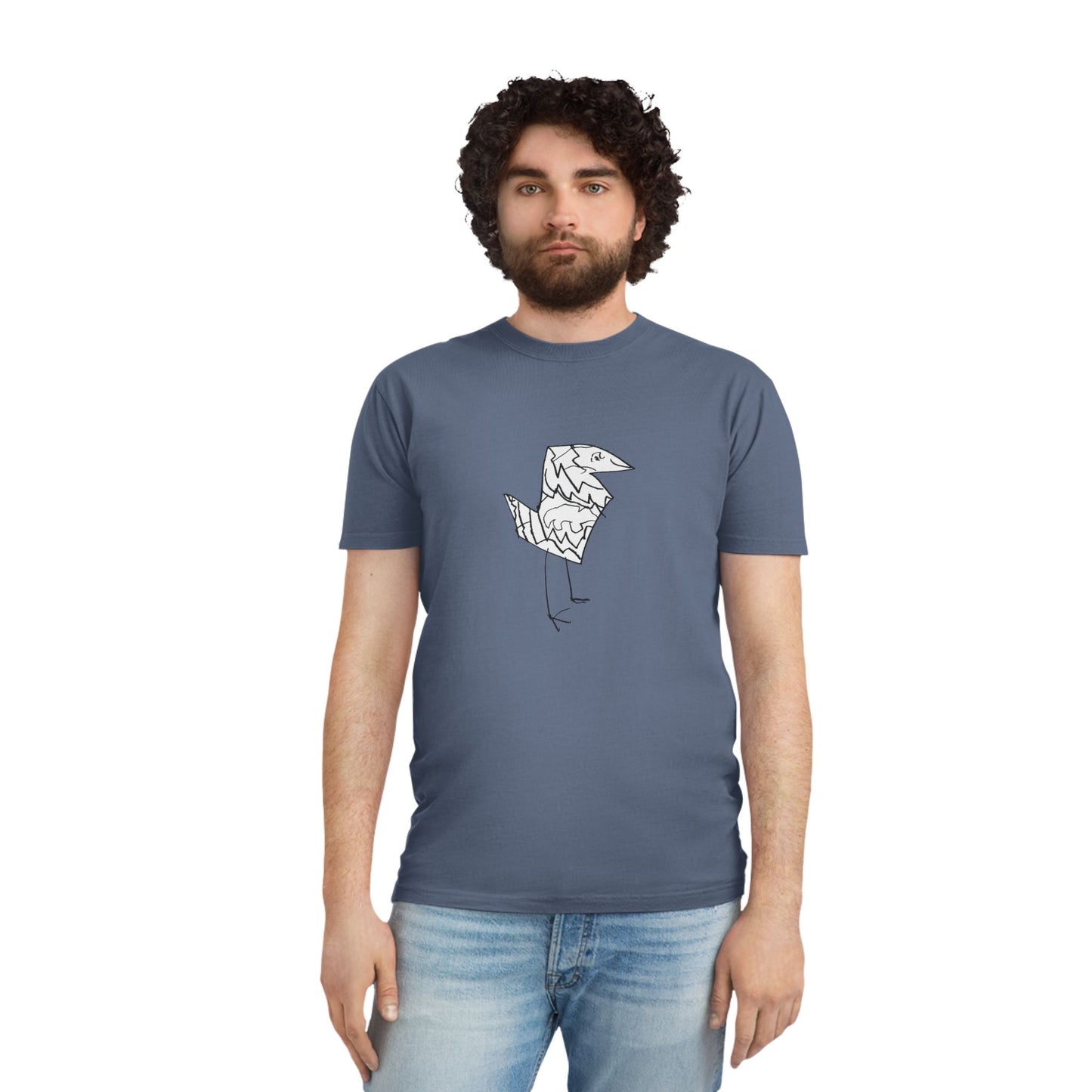 Nith OE Unisex Faded Shirt BIRD