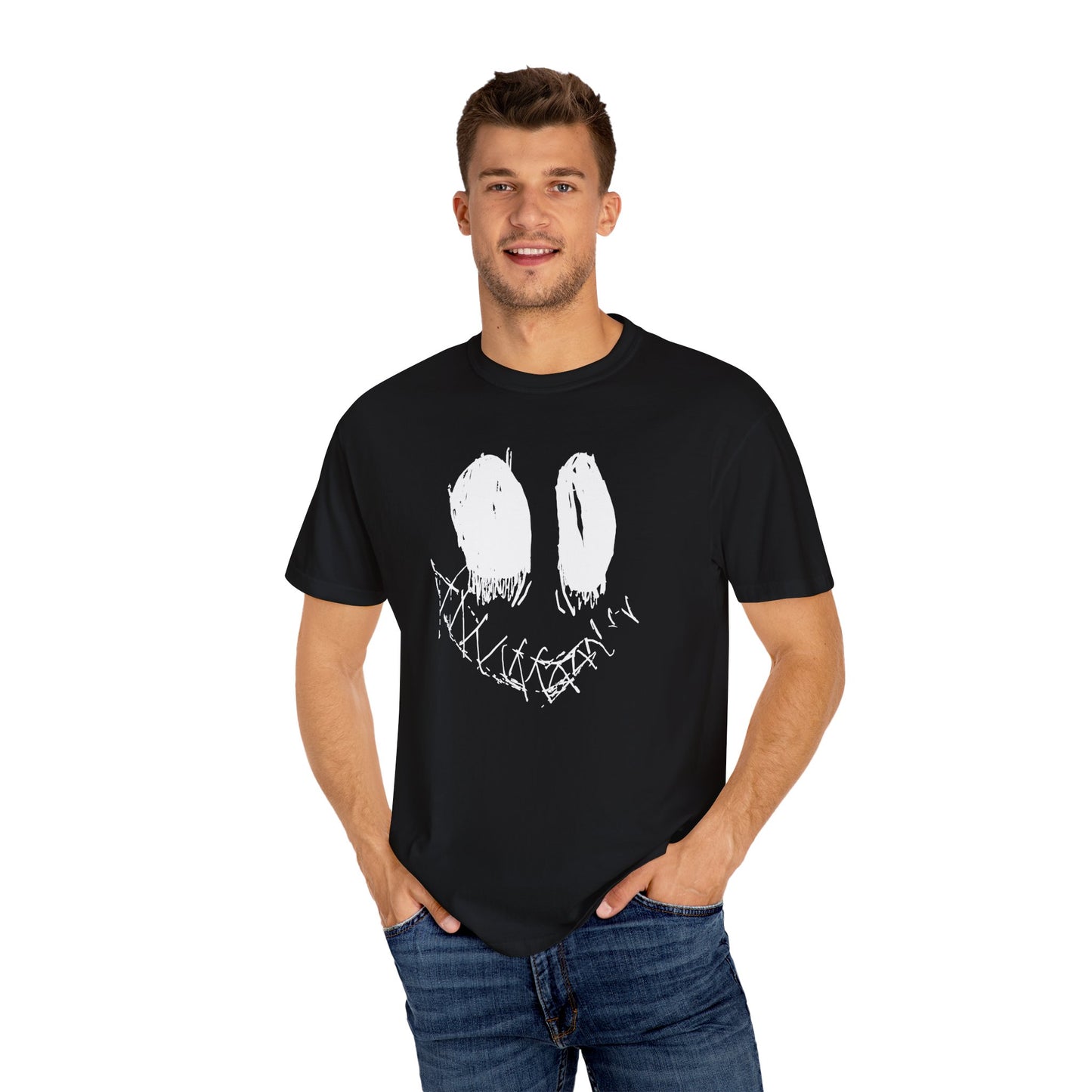 Nith OE Unisex Garment-Dyed T-shirt SMILE