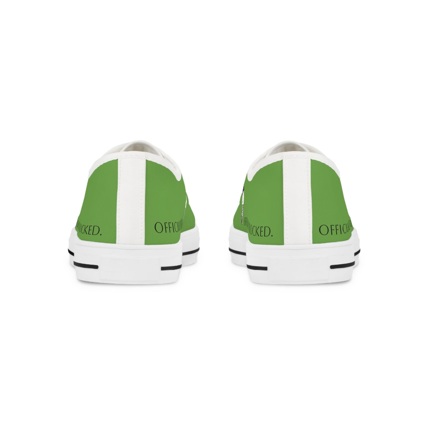 Nith OE Men's Low Top Sneakers Green BLOCKHEAD