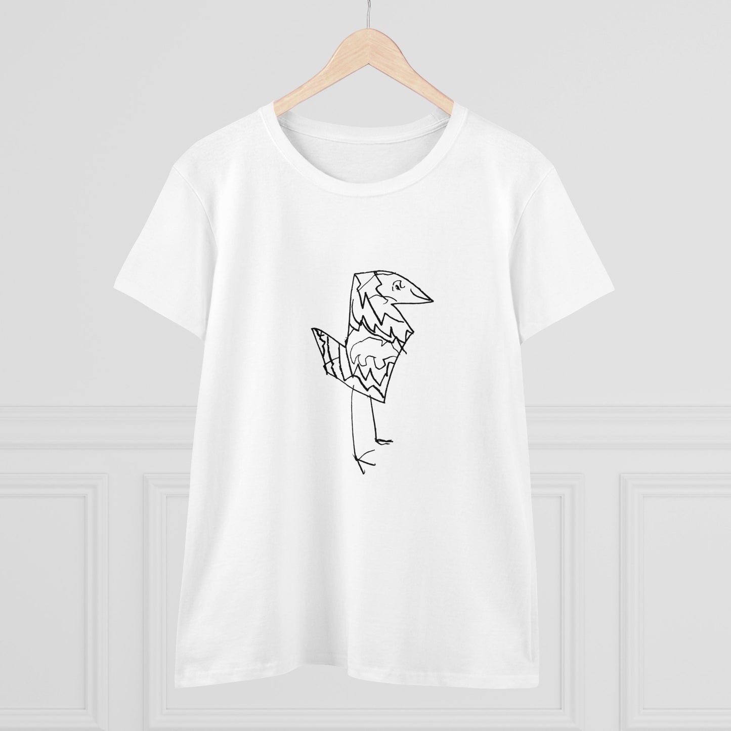 Nith OE Women's Midweight Cotton Tee BIRD