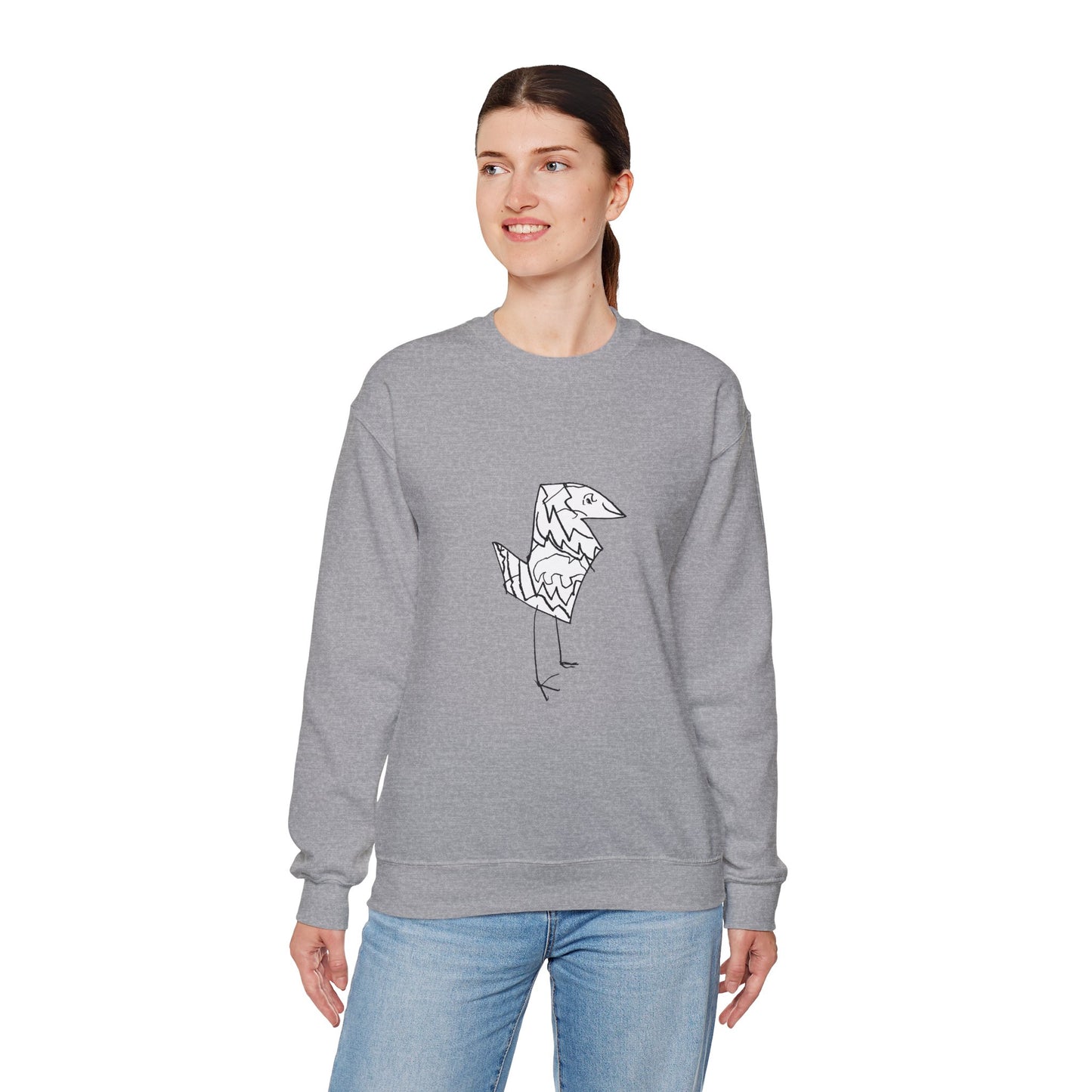 Nith OE Unisex Heavy Blend™ Crewneck Sweatshirt BIRD