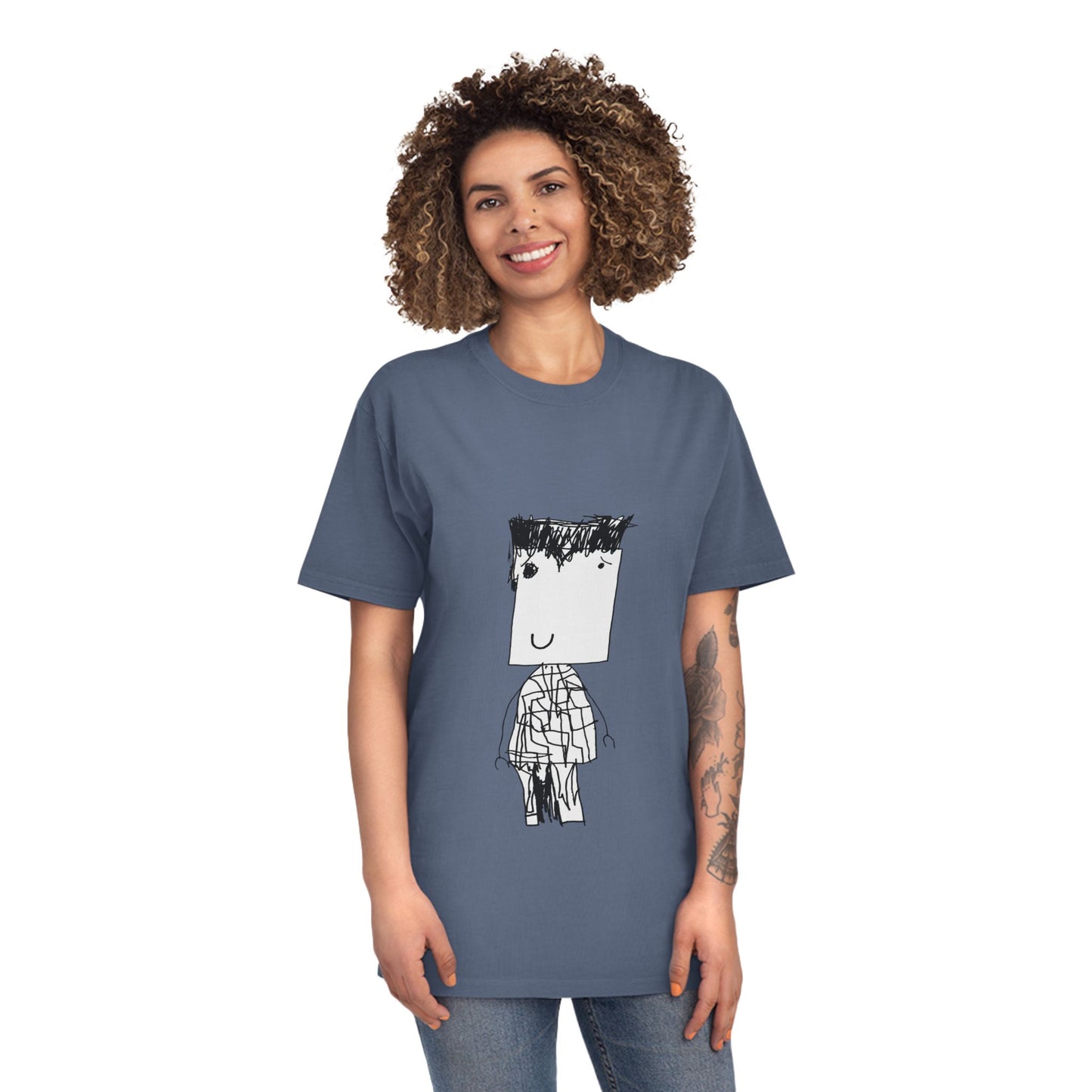 Nith OE Unisex Faded Shirt BLOCKHEAD