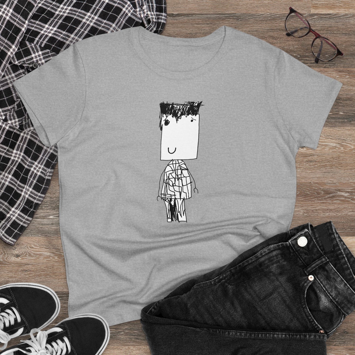 Nith OE Women's Midweight Cotton Tee BLOCKHEAD