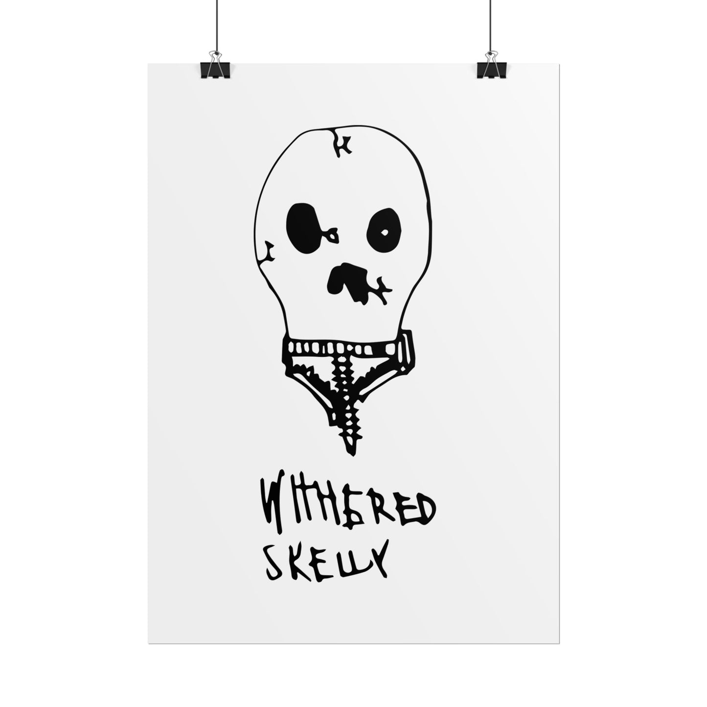 Nith OE Rolled Posters WITHERED SKELLY