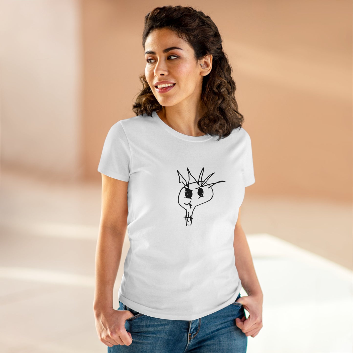 Nith OE Women's Midweight Cotton Tee SPIKE