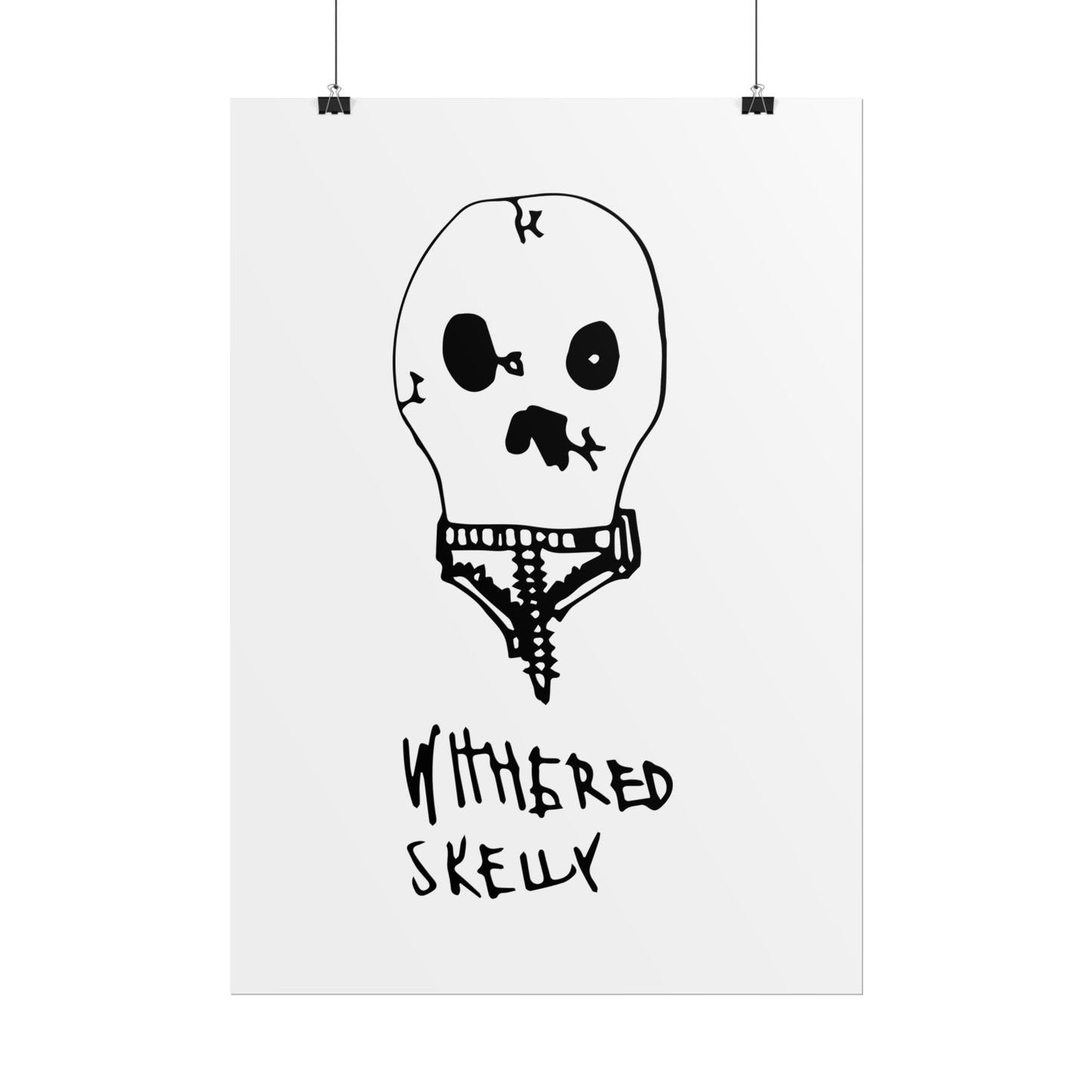Nith OE Rolled Posters WITHERED SKELLY