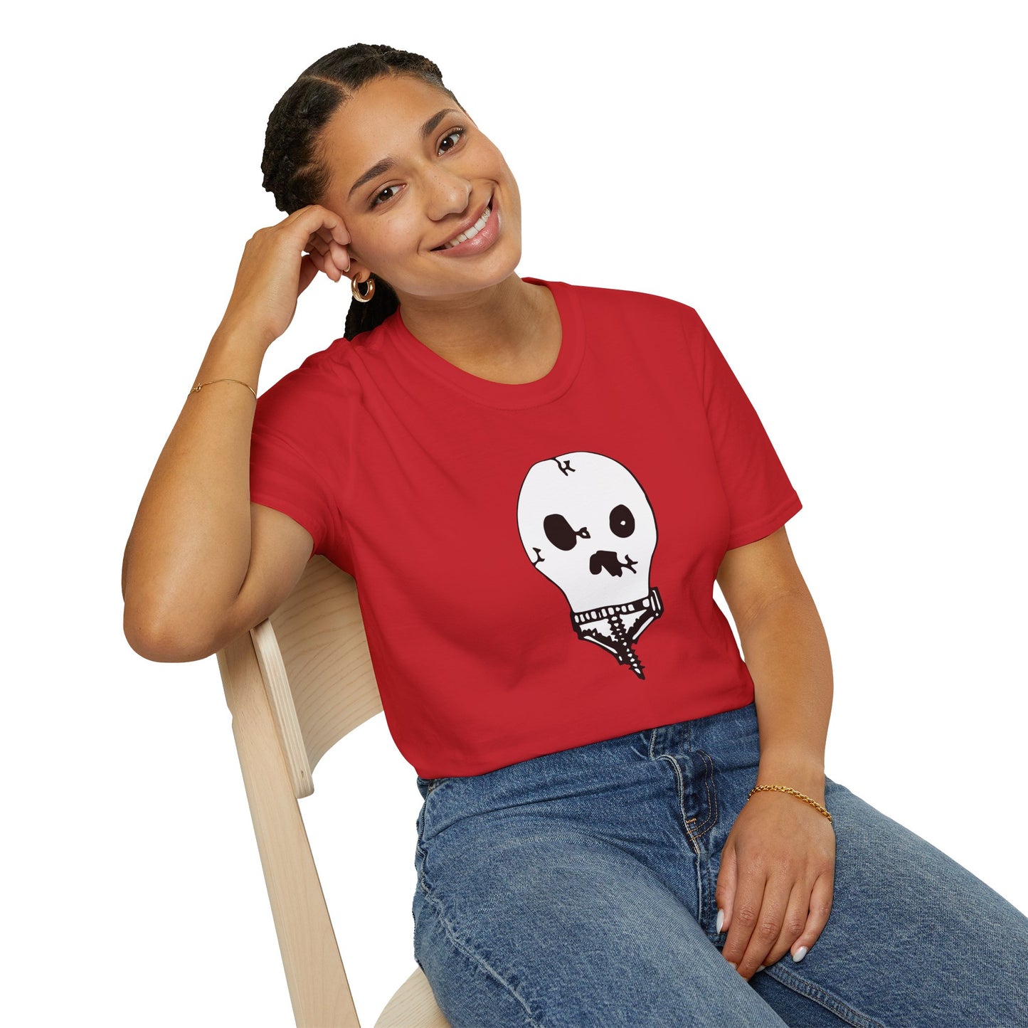 Nith OE Unisex Softstyle T-Shirt - WITHERED SKELLY